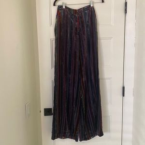 House of Harlow x Revolve Wide Leg Velvet Pants